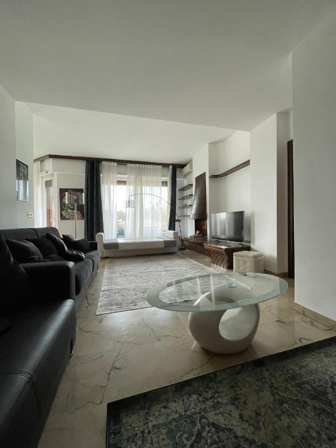 Eur Centro Lux Apartment Con Camino Rom Exteriör bild