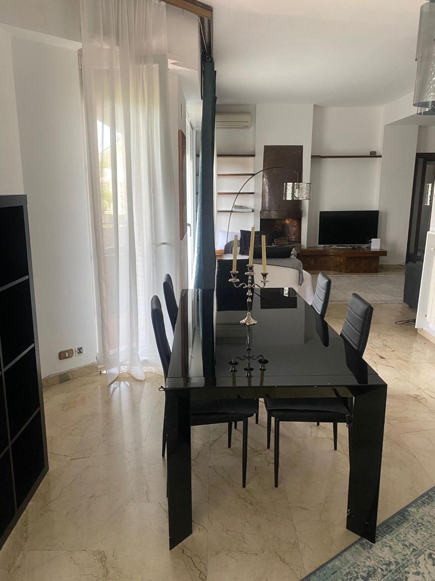Eur Centro Lux Apartment Con Camino Rom Exteriör bild